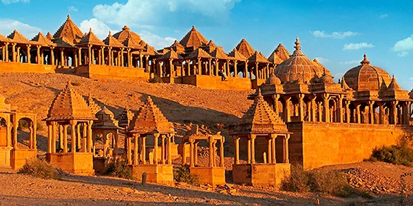 Bada Bagh royal cenotaphs